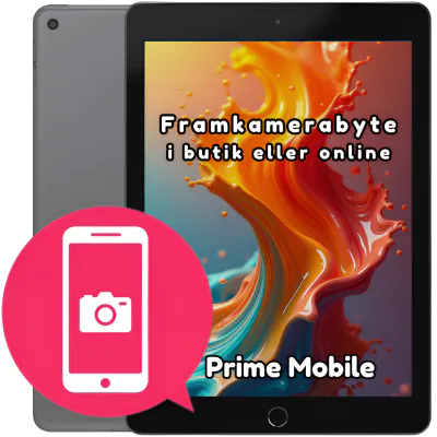 iPad 9,7" 5th gen (2017) Framkamerabyte