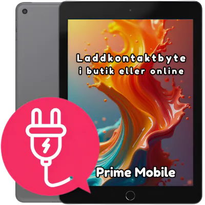 iPad 9,7" 5th gen (2017) Laddkontaktbyte