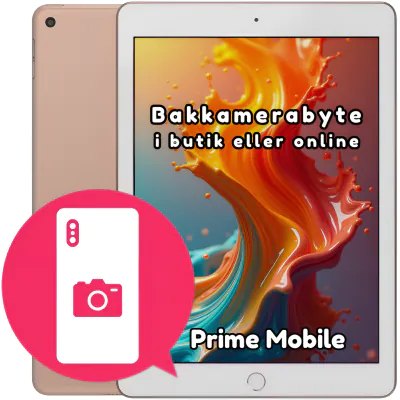 iPad 9,7" 6th gen (2018) Bakkamerabyte