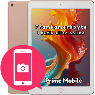 iPad 9,7" 6th gen (2018) Framkamerabyte