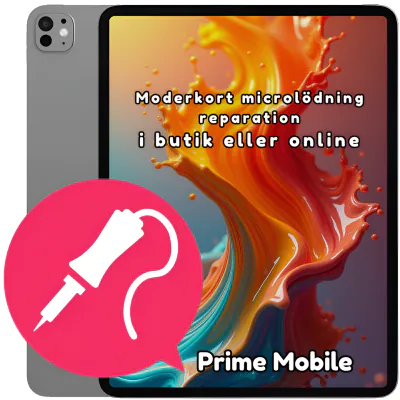iPad Pro 11" (2024) moderkort microlödning reparation