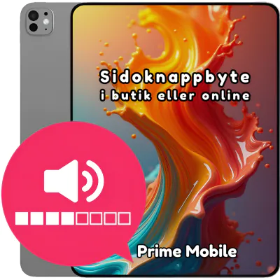 iPad Pro 13" (2024) Sidoknappbyte