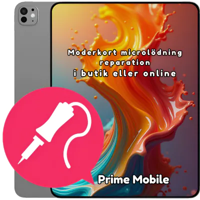 iPad Pro 13" (2024) moderkort microlödning reparation