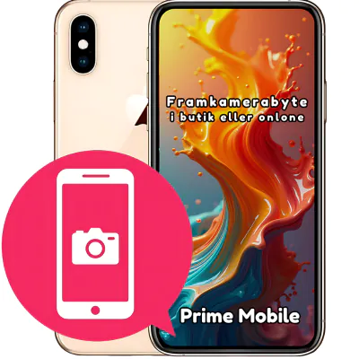 iPhone XS Framkamerabyte