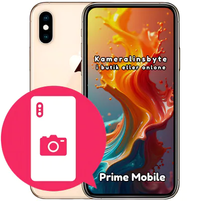 iPhone XS Kameralinsbyte