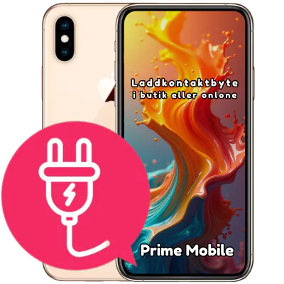 iPhone XS Laddkontaktbyte