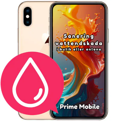 iPhone XS Sanering vattenskada