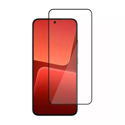 Skärmskydd Xiaomi 13 5G 3D Härdat Glas - Svart (bulk)