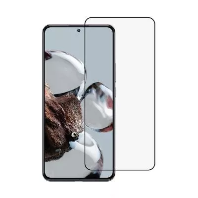 Skärmskydd Xiaomi 12T Pro - 3D Härdat Glas - Svart (bulk)
