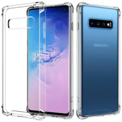 Stöttåligt Mobilskal Samsung Galaxy S10 - Vit