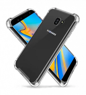 Stöttåligt Mobilskal Samsung Galaxy J6 Plus - Transparent