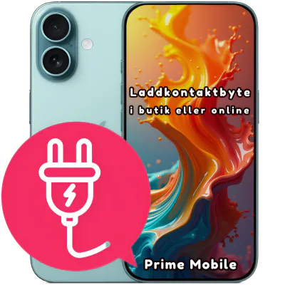 iPhone 16 Plus Laddkontaktbyte