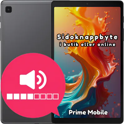 Galaxy Tab A7 Lite Sidoknappbyte