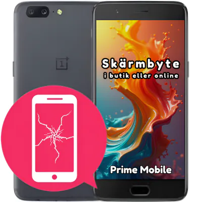 OnePlus 5 Skärmbyte