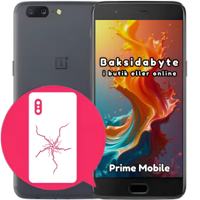 OnePlus 5 Baksidabyte