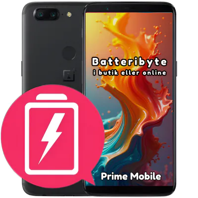 OnePlus 5T Batteribyte 
