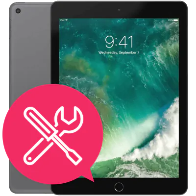 iPad 9,7 5:e gen (2017) Glasbyte