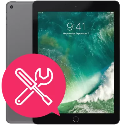 iPad 9,7 5:e gen (2017) moderkort microlödning reparation