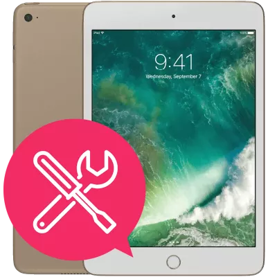 iPad mini 4  (2015)moderkort microlödning reparation