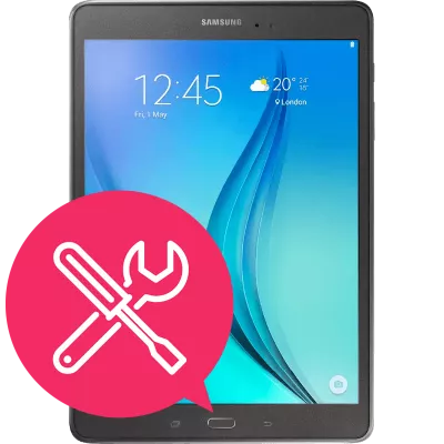 Galaxy Tab A 9.7 moderkort microlödning byte