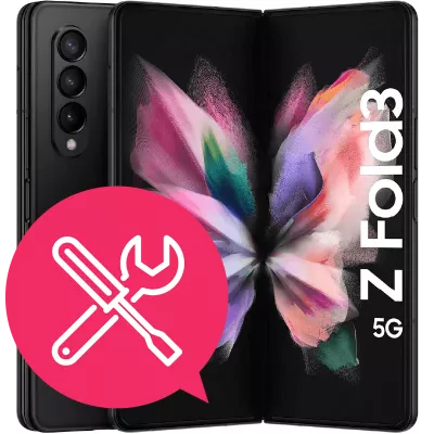  Galaxy Z Fold3 5G framkamera byte