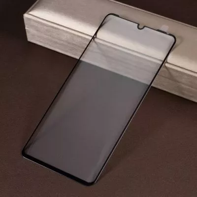 3D helskärmsskydd härdat glas till Huawei P30 Pro - Svart
