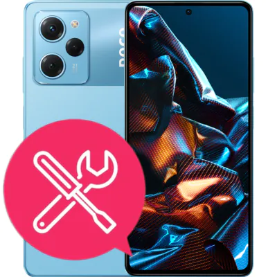 Poco X5 Pro laddkontakt byte