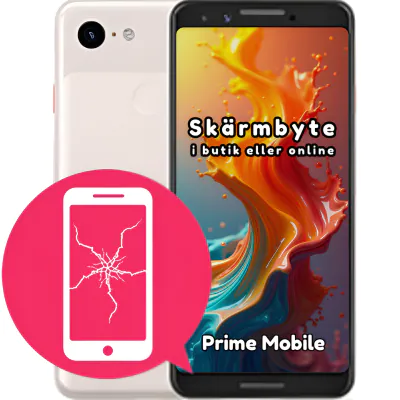 Google Pixel 3 Skärmbyte