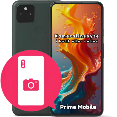 Google Pixel 5A Kameralinsbyte