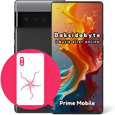 Google Pixel 6 Pro Baksidabyte