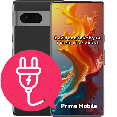 Google Pixel 7 Laddkontaktbyte