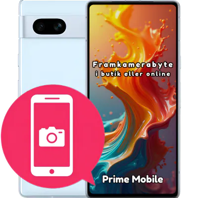 Google Pixel 7A Framkamerabyte