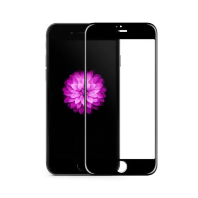 Skärmskydd iPhone 7/8 - 3D Härdat Glas Svart (bulk)