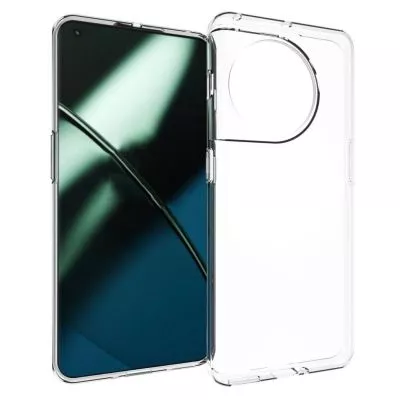 Kristallklart OnePlus 11 5G fodral - Transparent