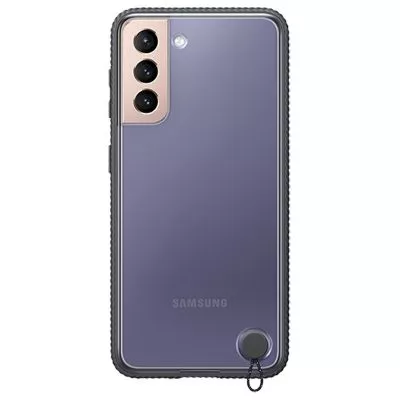 Samsung Clear Skyddsfodral till Samsung Galaxy S21 5G - Svart