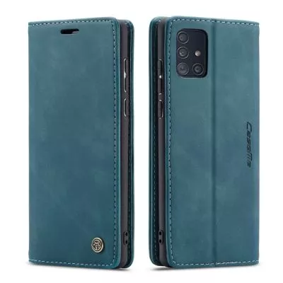 CASEME 013 Series Plånboksfodral till Samsung Galaxy A71 - Grön