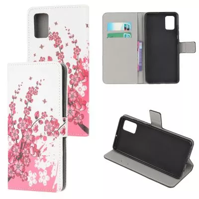 Plånboksfodral till Samsung Galaxy A41 - Blomma