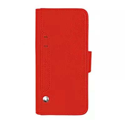 iPhone XS Max Plånboksfodral Stativ och extra Kortfack G-SP - Röd