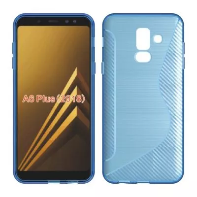 Flexicase Mobilskal till Samsung Galaxy A6 Plus (2018) - Blå