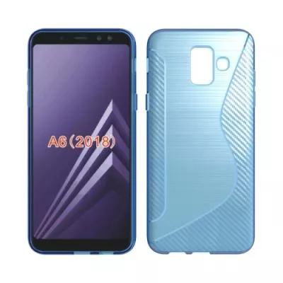 Flexicase Mobilskal Till Samsung Galaxy A6 (2018) - Blå