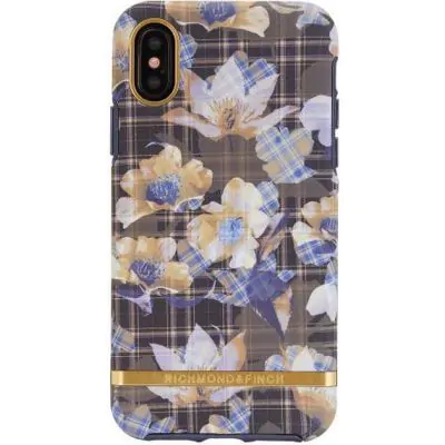 Richmond & Finch Skal Floral Checked - iPhone X/XS