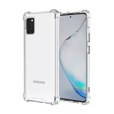 Stöttåligt Skal Samsung Galaxy A31 4G - Transparent