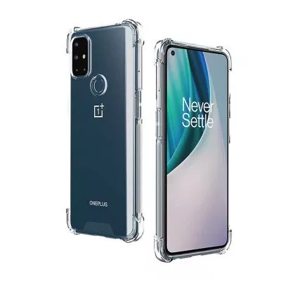Stöttåligt Mobilskal OnePlus Nord N10 5G - Transparent