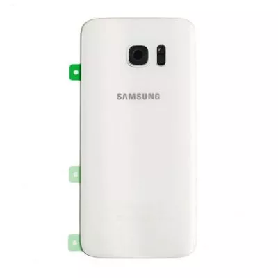 Samsung Galaxy S7 Edge Baksida - Vit