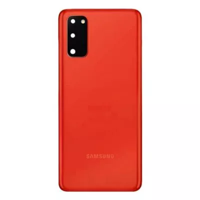 Samsung Galaxy S20 Baksida - Röd