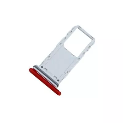 Samsung Galaxy Note 10 Simkortshållare - Röd