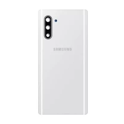Samsung Galaxy Note 10 Baksida - Vit