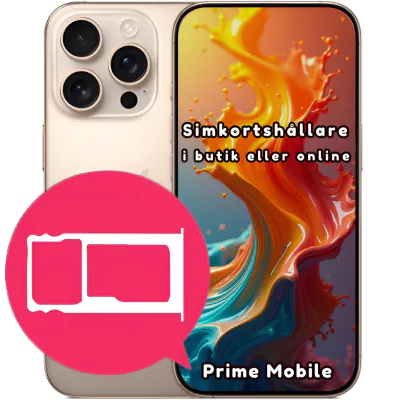 iPhone 16 Pro simkortshållare