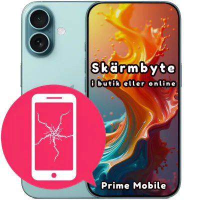 iPhone 16 Plus Skärmbyte