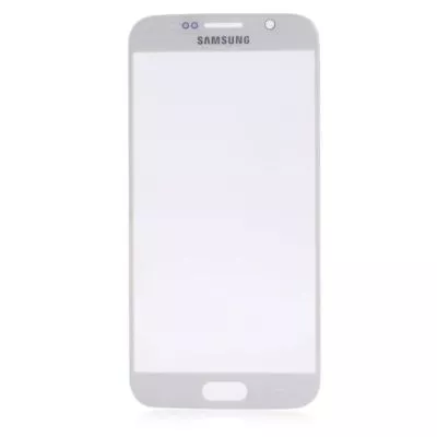 Samsung Galaxy S6 Glas till LCD Skärm - Vit